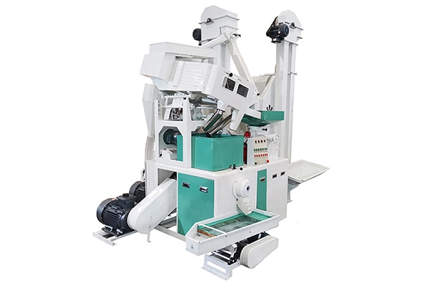 Double-Emery-Roller-Rice-Whitener-Machine