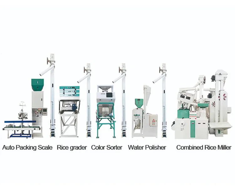 Combined Rice Milling Plant